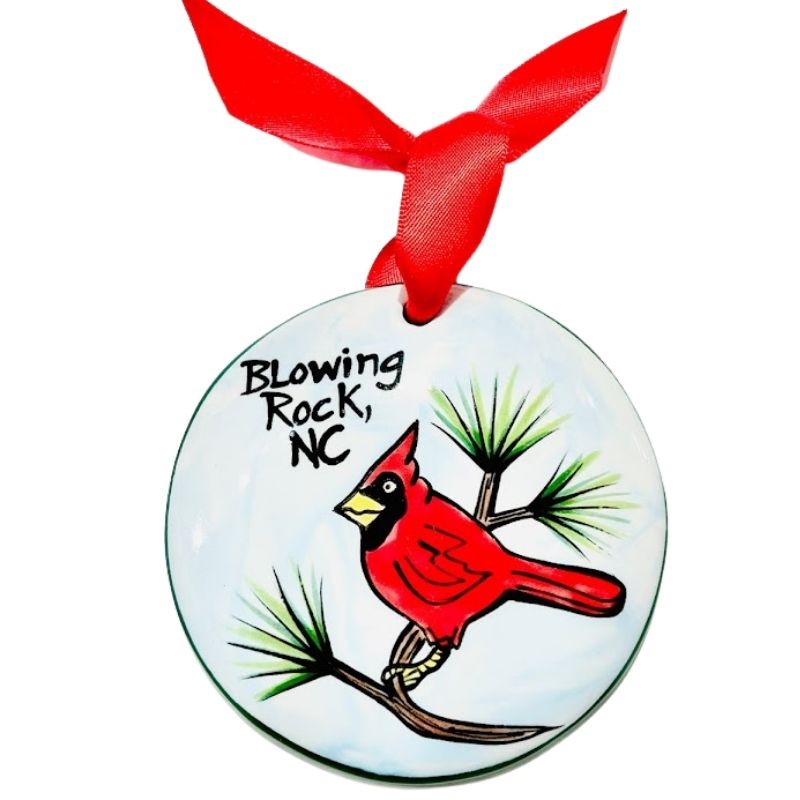 Blowing Rock Cardinal Ornament